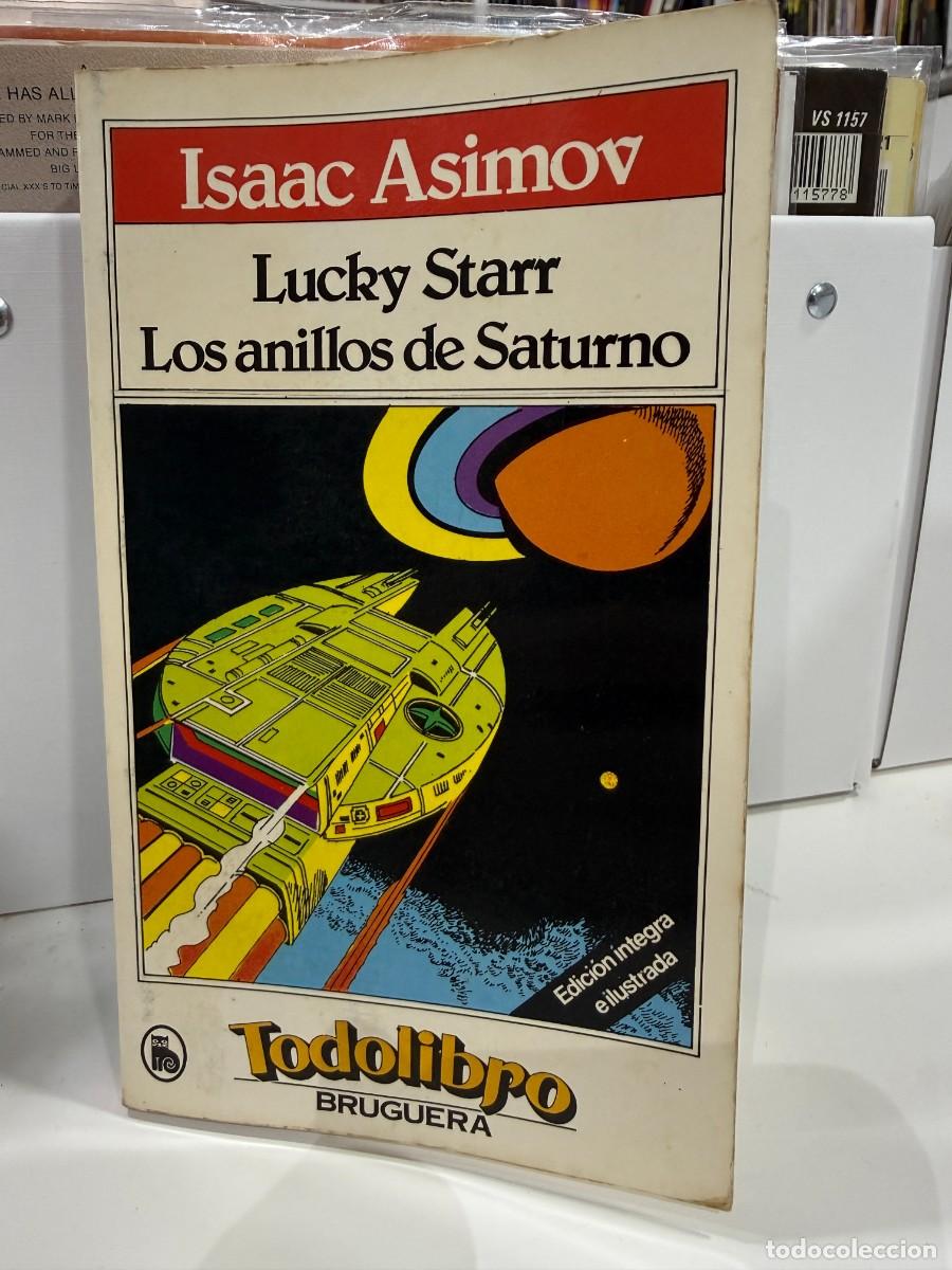 Libros de segunda mano: Lucky Starr Los anillos de Saturno - Isaac Asimov - Bruguera Todolibro 1981 Edici&oacute;n Ilustrada