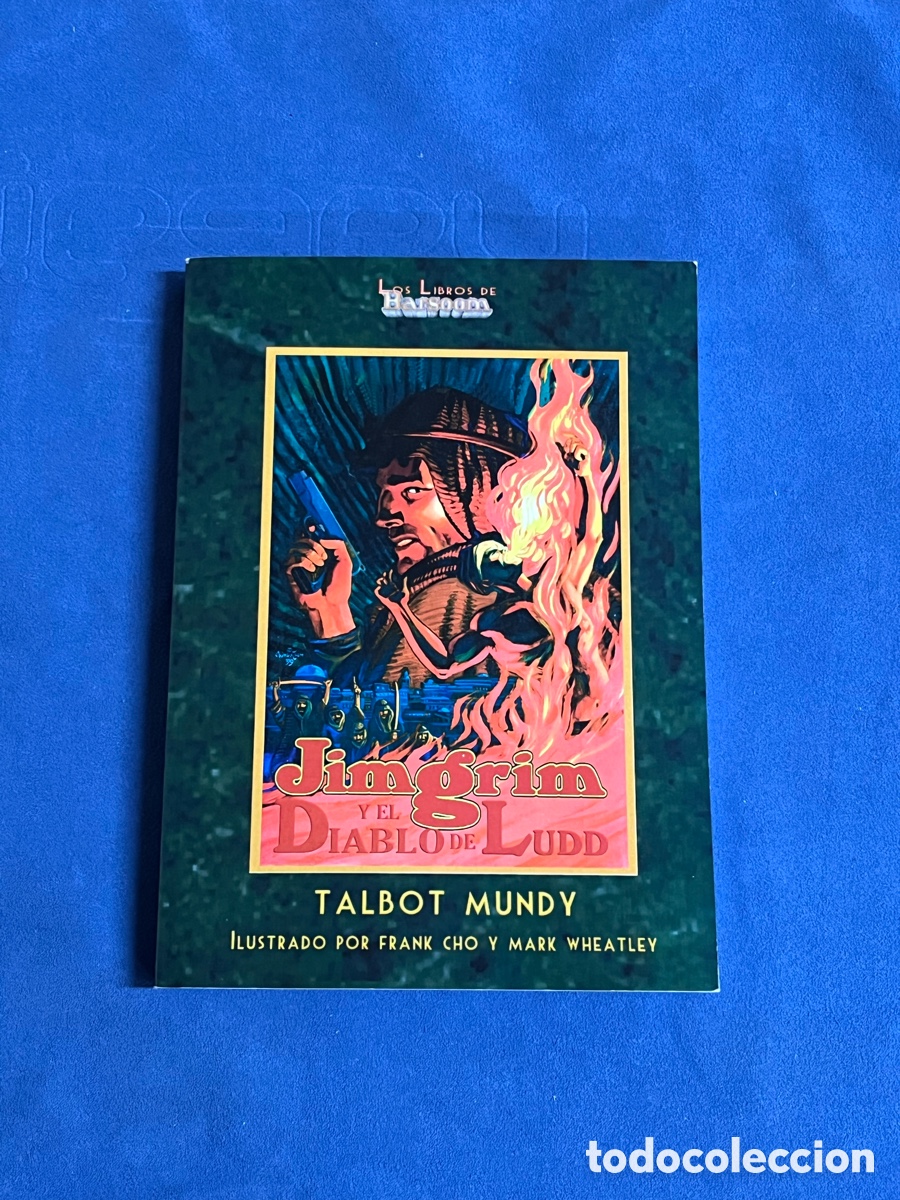 Libros de segunda mano: JIMGRIM Y EL DIABLO DE LUDD. Talbot Mundy. BARSOOM Colecci&oacute;n Aventura n&ordm; 8, Hermandad enmascarado