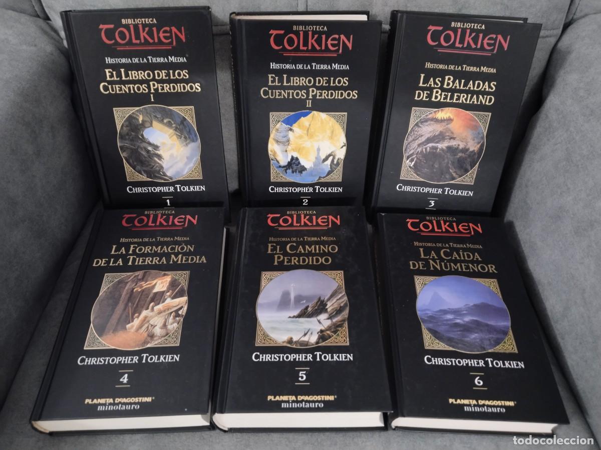 Libros de segunda mano: HISTORIA DE LA TIERRA MEDIA 1 A 6 CASI COMPLETA EL SE&Ntilde;OR LOS ANILLOS BIBLIOTECA TOLKIEN LOTE PLANETA