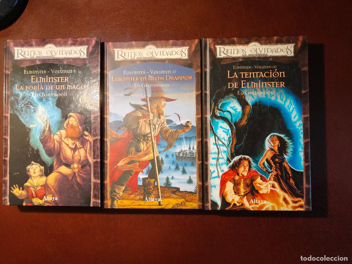 Libros de segunda mano: Reinos Olvidados. Saga Elminster I-III. Ed Greenwood. Altaya. Tapa dura. 2007