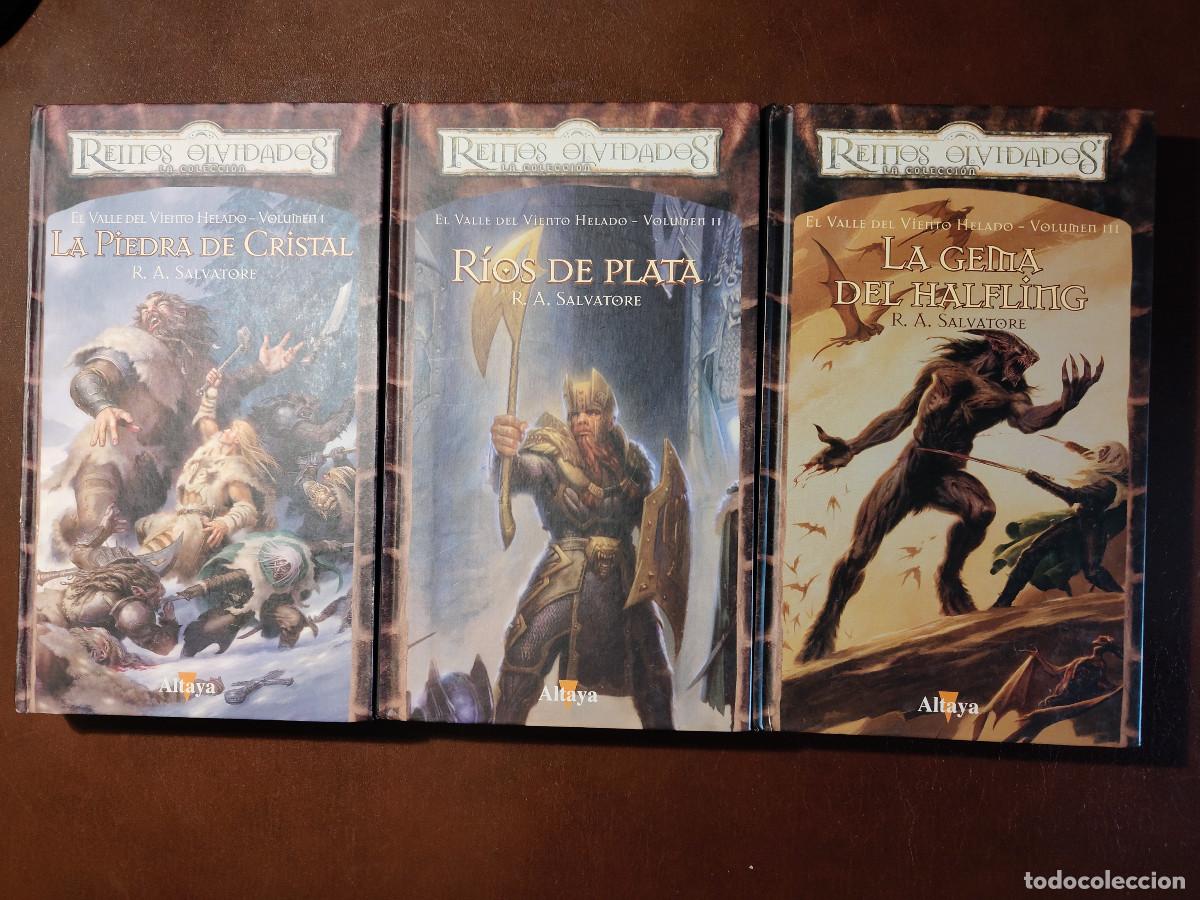 Libros de segunda mano: Reinos Olvidados. Saga El valle del viento helado I-III (Completa) R. A. Salvatore. Altaya. 2008