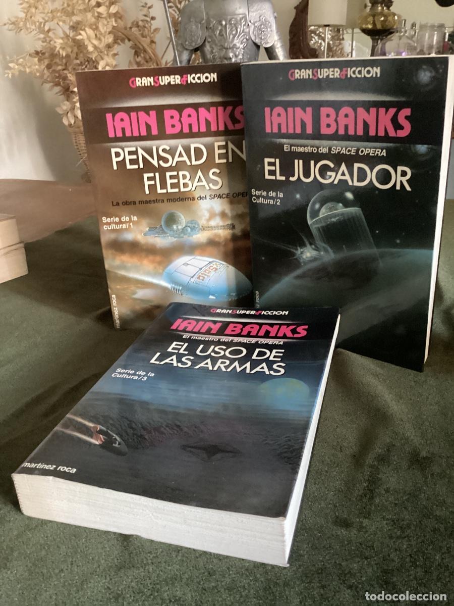 Libros de segunda mano: TRILOG&Iacute;A DE LA CULTURA. IAIN BANKS. GRAN SUPER FICCI&Oacute;N. MART&Iacute;NEZ ROCA