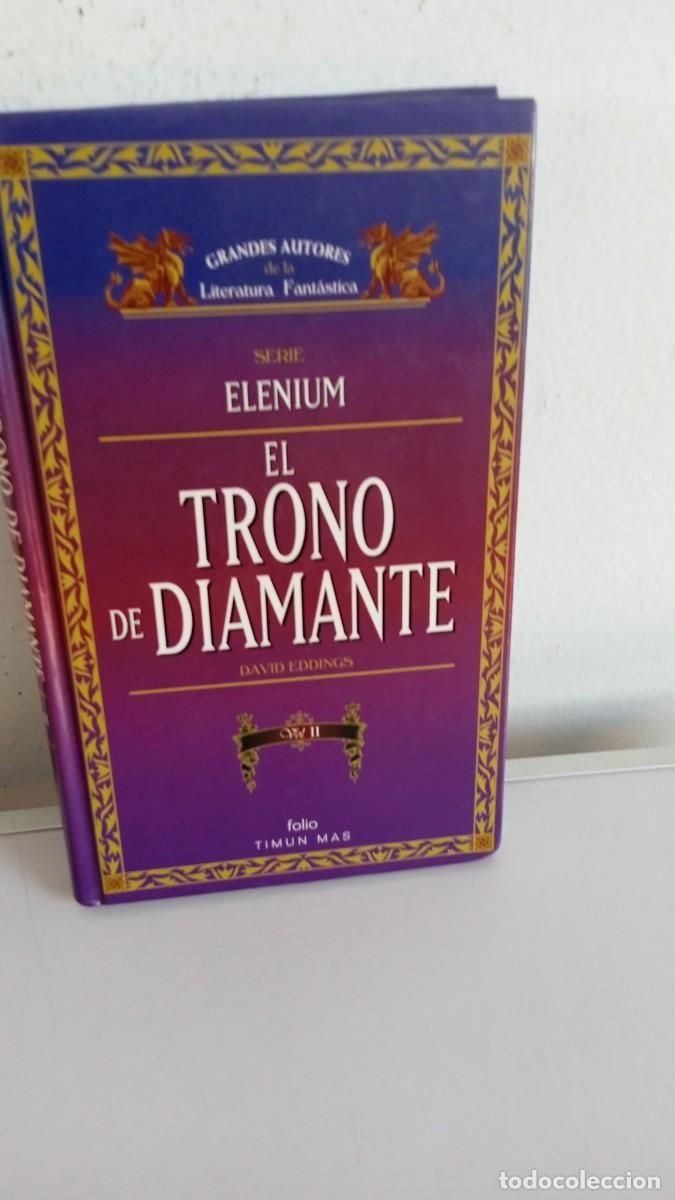 Libros de segunda mano: EL TRONO DE DIAMANTE Serie Elenium Vol II Grandes autores de la Literatura Fantastica