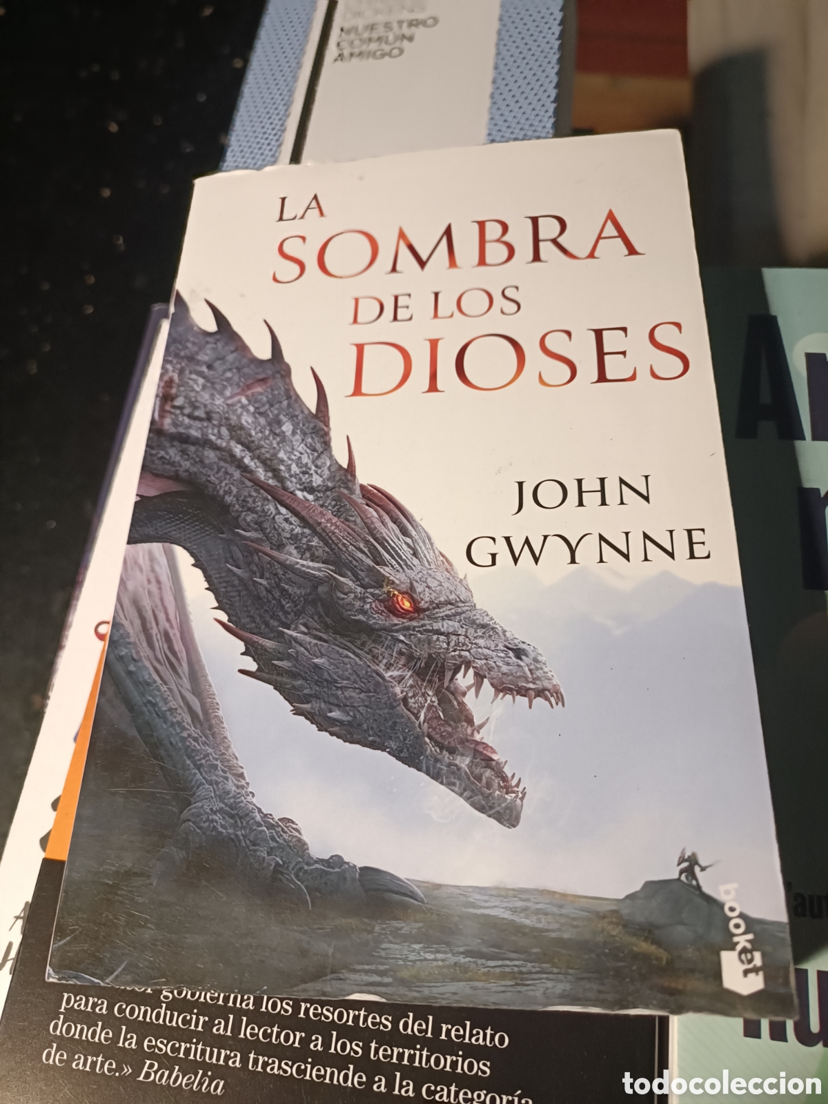 Libros de segunda mano: La sombra de los dioses Gwynne, John ED. MINOTAURO 2024 booket LITERATURA FANT&Aacute;STICA