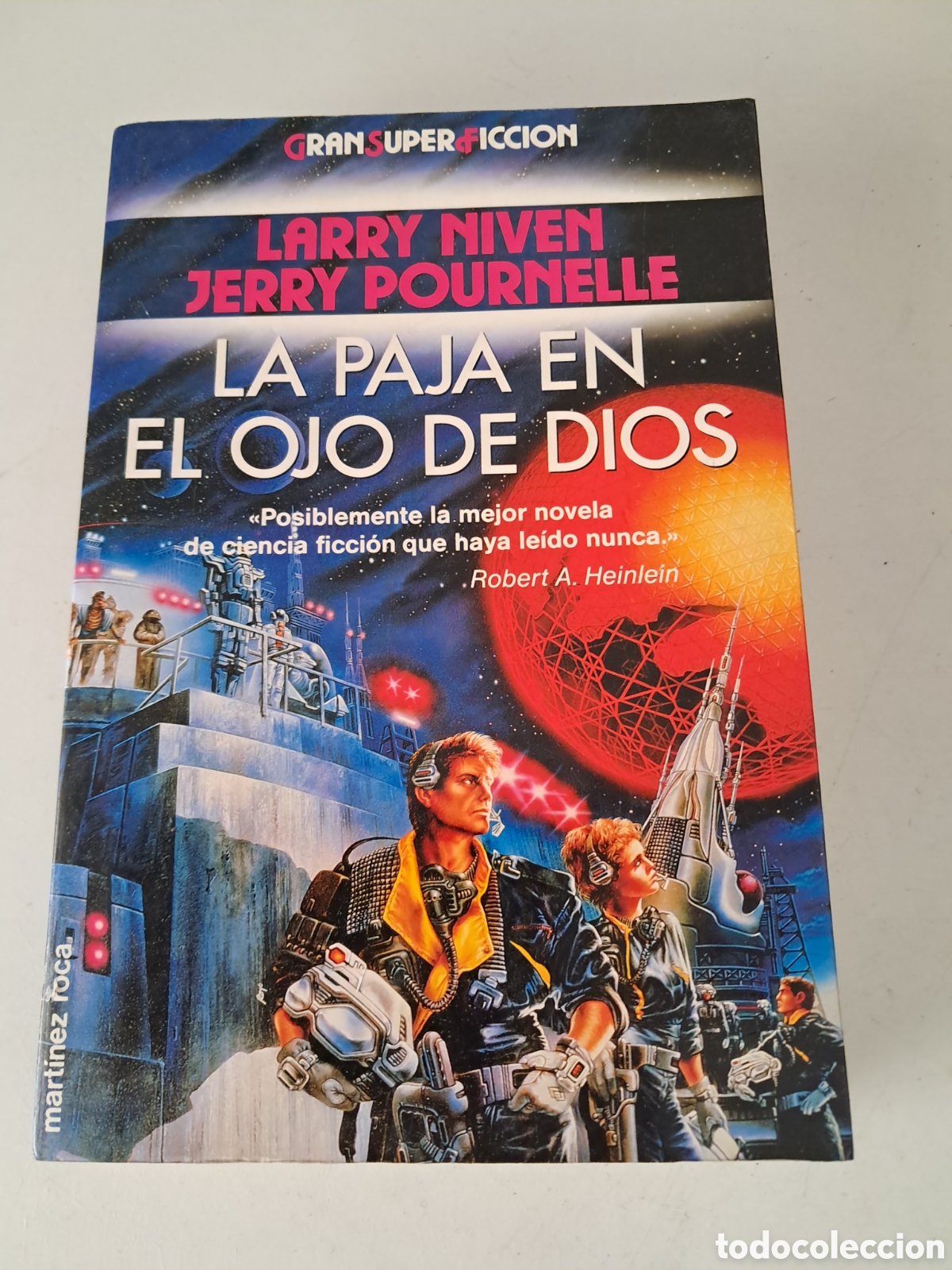 Libros de segunda mano: LA PAJA EN EL OJO DE DIOS ( LARRY NIVEN JERRY PORNELLE ) 1994 GRAN SUPER FICCION