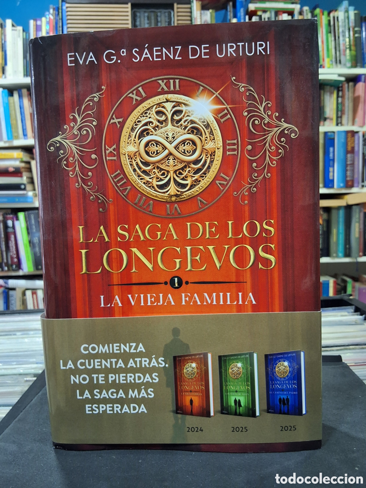 Libros de segunda mano: LA SAGA DE LOS LONGEVOS 1 - LA VIEJA FAMILIA - EVA G S&Aacute;ENZ DE URTURI
