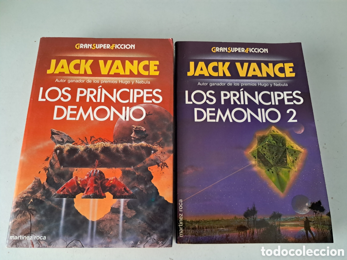 Libros de segunda mano: JACK VANCE - LOS PR&Iacute;NCIPES DEMONIO 1 Y 2 - GRAN SUPER FICCI&Oacute;N 1988 - 1989