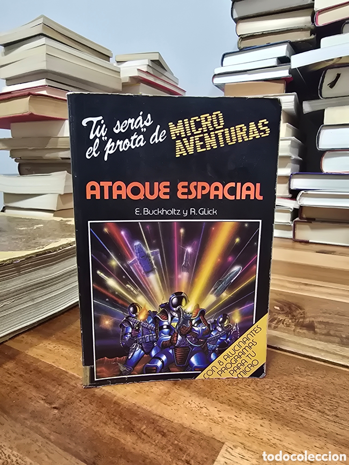 Libros de segunda mano: ATAQUE ESPACIAL E. Buckholtz y R. Glick MICROTEXTOS 1985 ciencia ficci&oacute;n interactiva