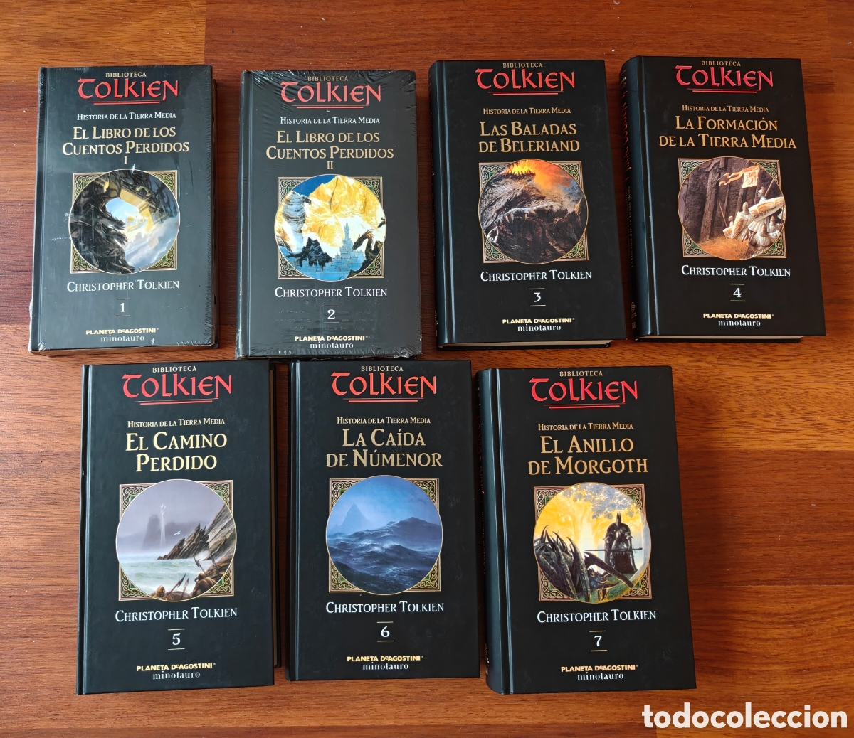 Libros de segunda mano: Precintado. Historia de la Tierra Media completa. Biblioteca Tolkien. Morgoth N&uacute;menor Beleriand...