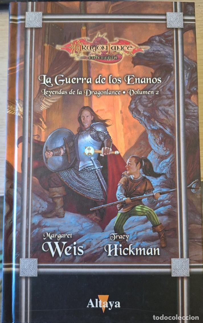 Libros de segunda mano: LA GUERRA DE LOS ENANOS. LEYENDAS DE LA DRAGONLANCE VOLUMEN 2. - WEIS/HICKMAN, Margaret/Tracy.