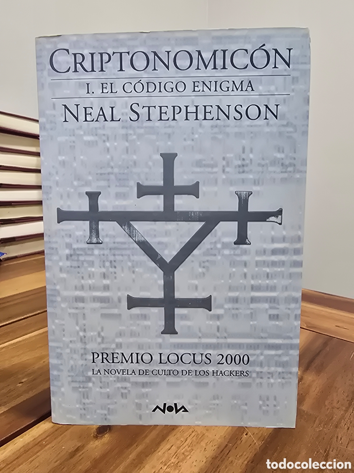 Livres d'occasion: CRIPTONOMICON I. EL CODIGO ENIGMA Neal Stephenson PREMIO LOCUS 2000 Novela hackers 1&ordf; ed 2002