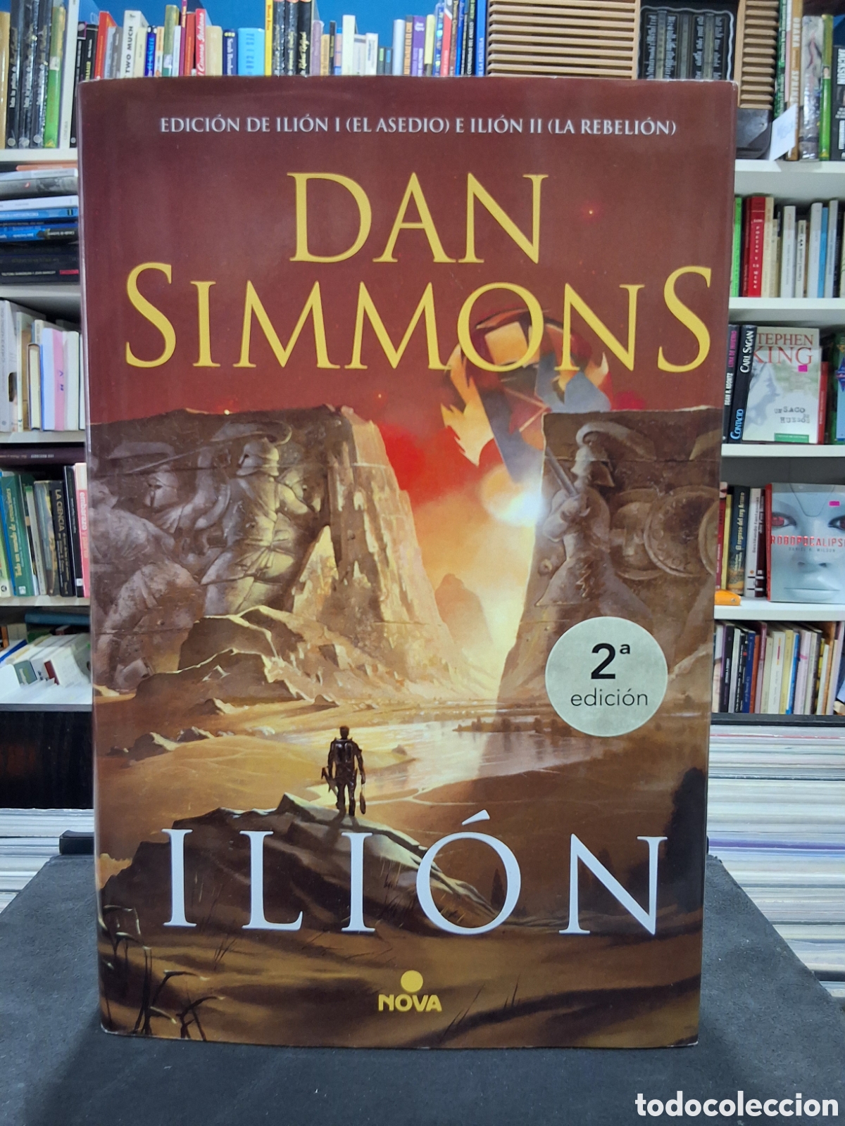 Libros de segunda mano: ILION I y II - EL ASEDIO - LA REBELI&Oacute;N - DAN SIMMONS