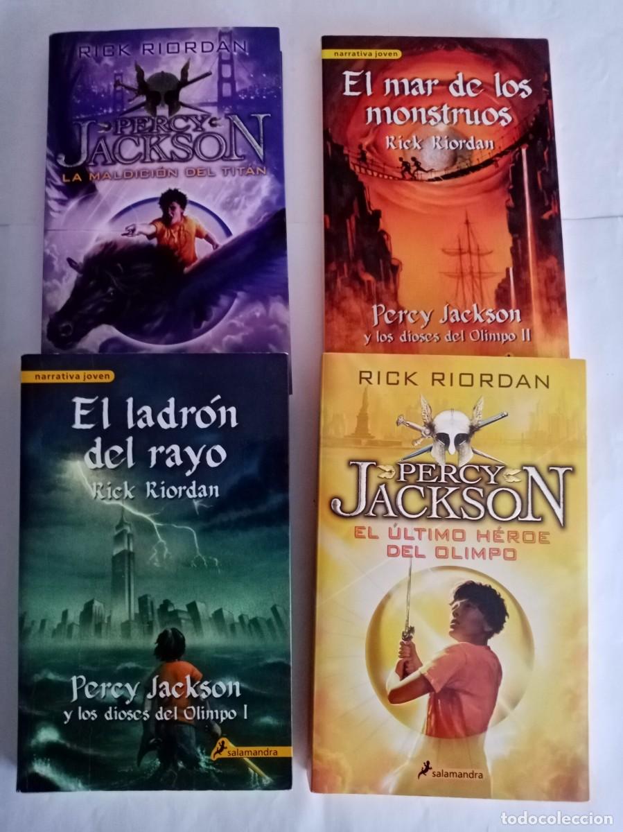 Libri di seconda mano: PERCY JACKSON ( 4 VOL.). Rick Riordan ( SALAMANDRA )