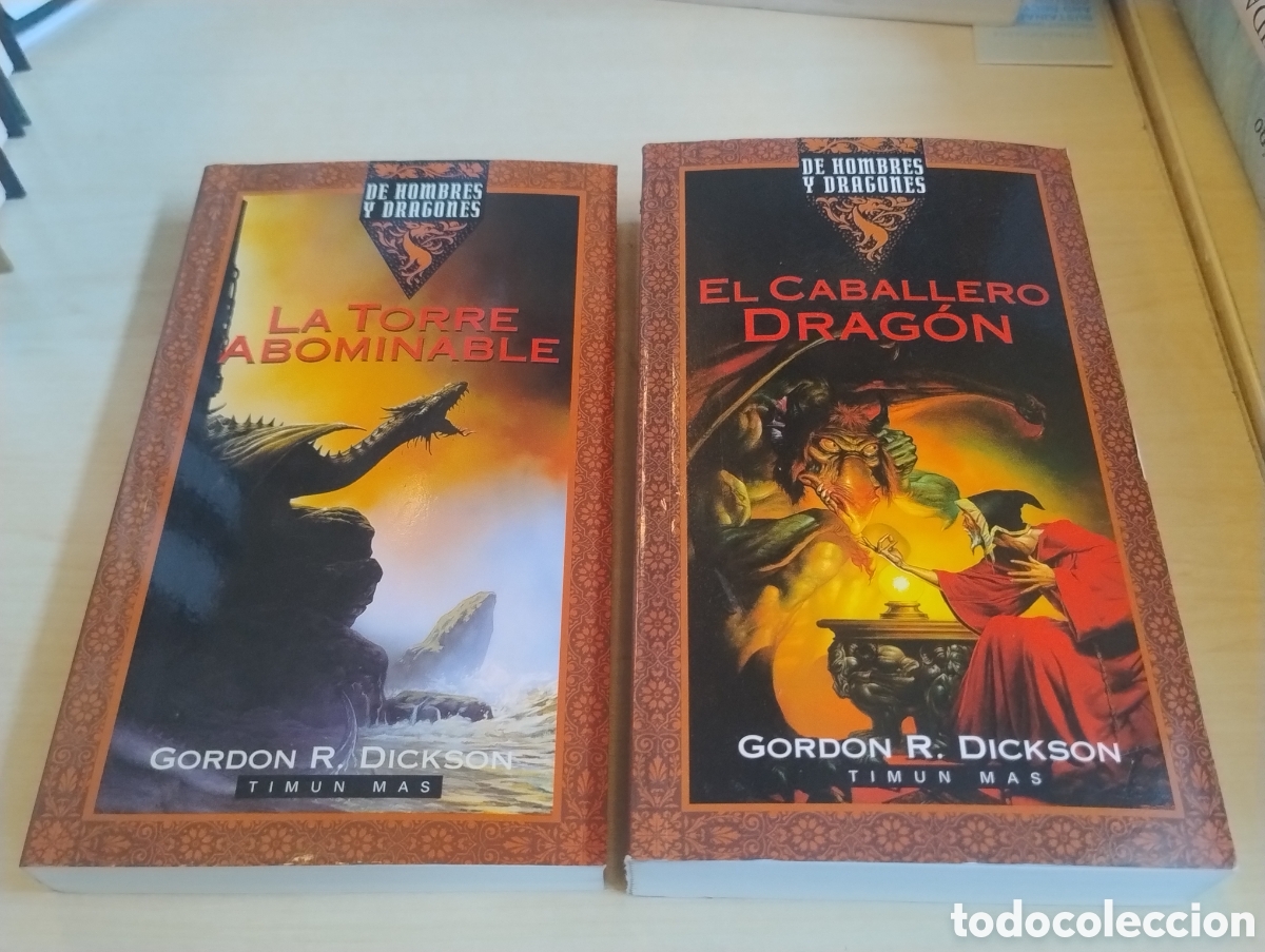 Libros de segunda mano: De hombres y dragones. (La torre abominable y El caballero drag&oacute;n).