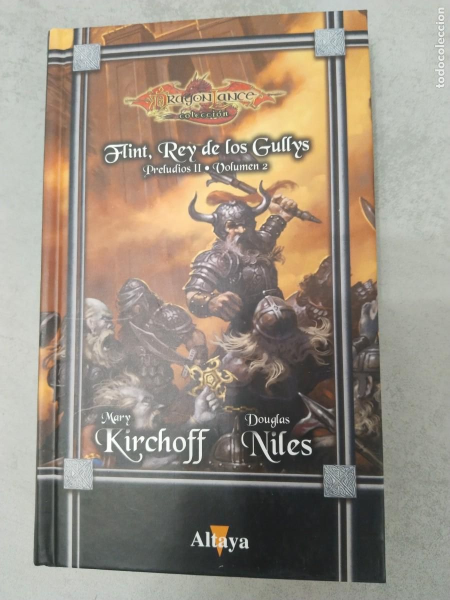 Libros de segunda mano: FLINT REY DE LOS GULLYS, PRELUDIOS LA DRAGONLANCE 2, SEGUNDA TRILOGIA II, ALTAYA