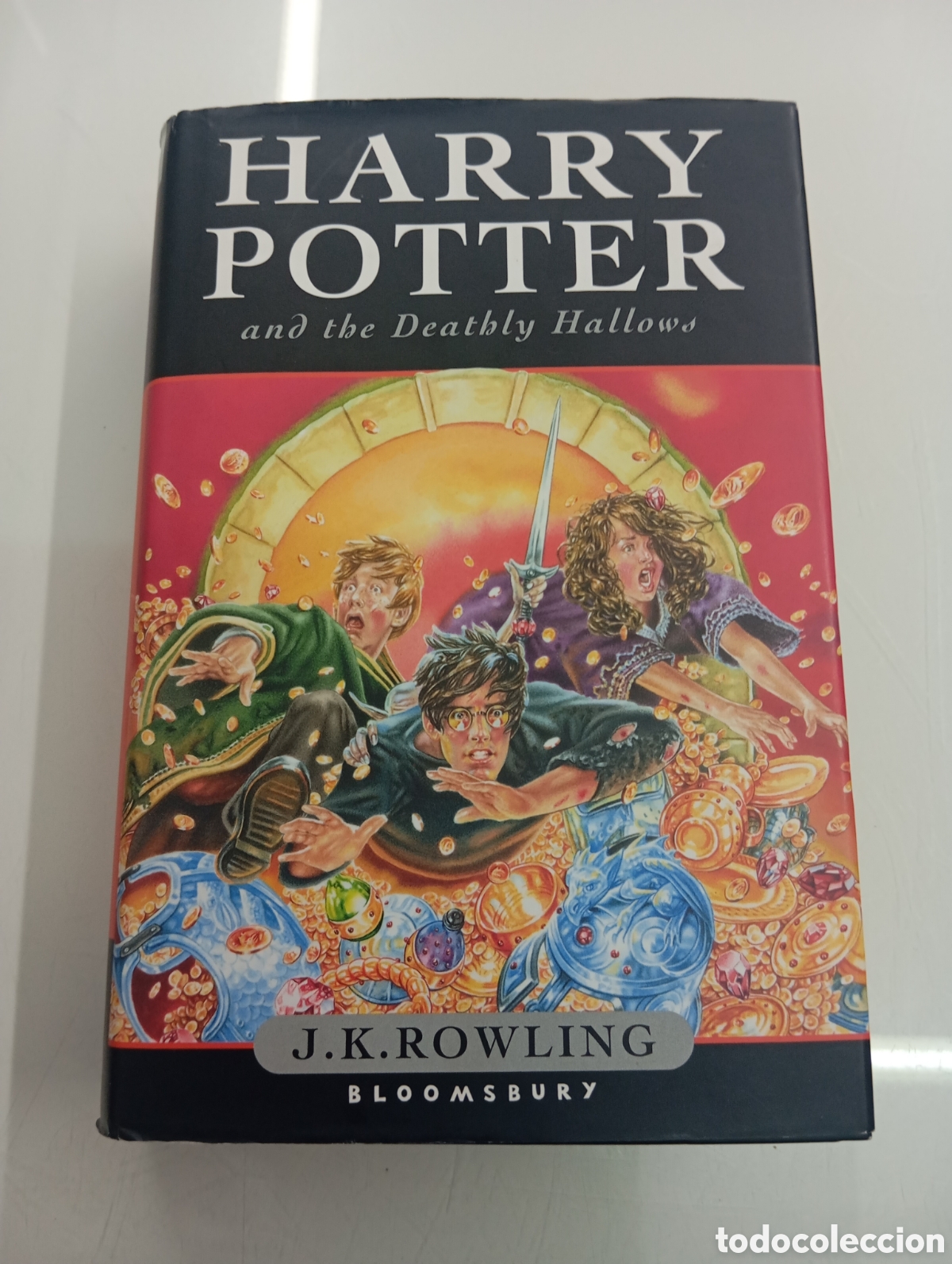 Libros de segunda mano: HARRY POTTER AND THE DEATHLY HALLOWS J.K. ROWLING 2007 FIRST EDITION PRIMERA EDICION TAPA DURA