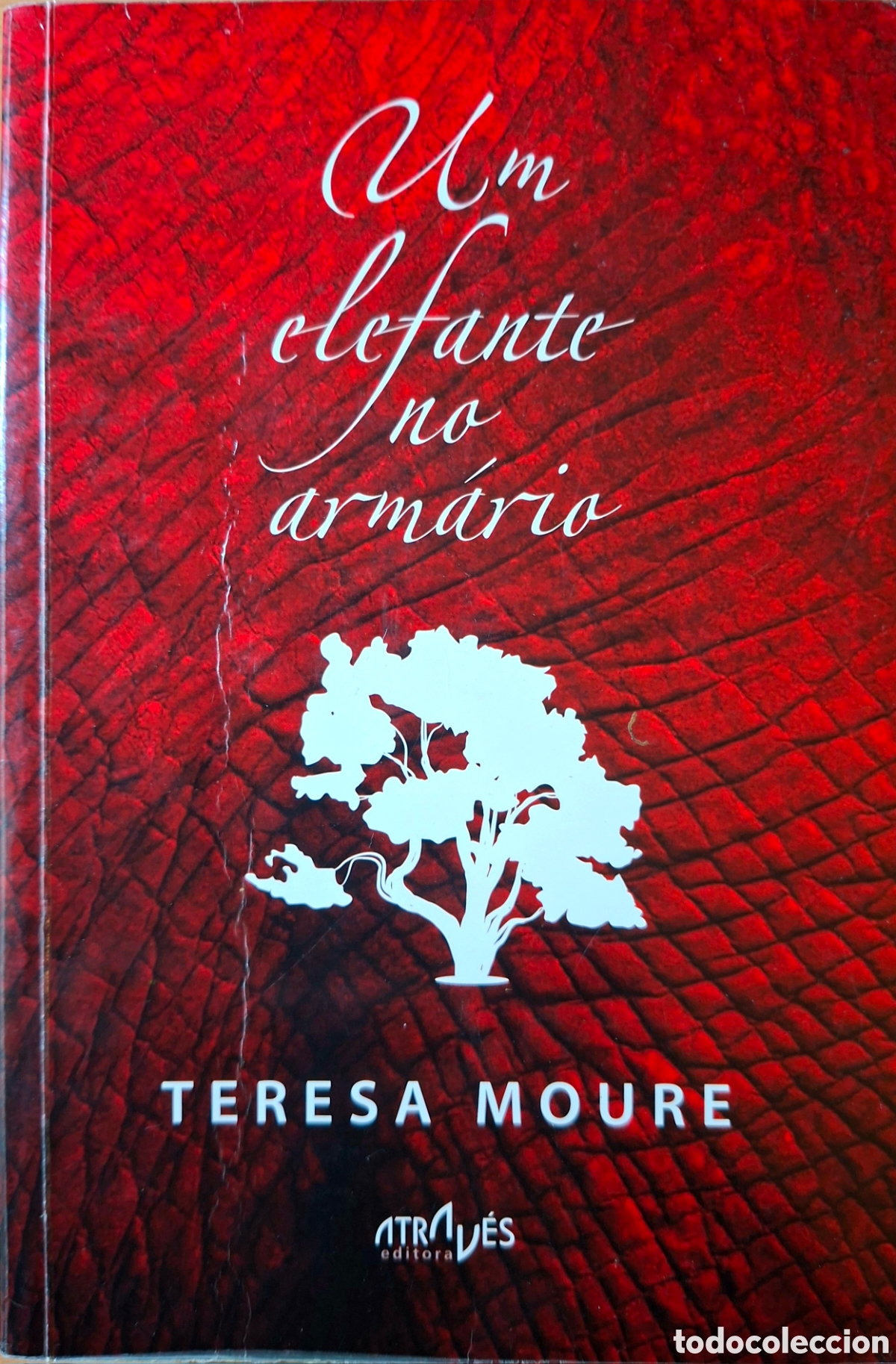 Libros de segunda mano: Teresa Moure, UM ELEFANTE NO ARM&Aacute;RIO. atrav&eacute;s, 1&ordf; ed. 2017