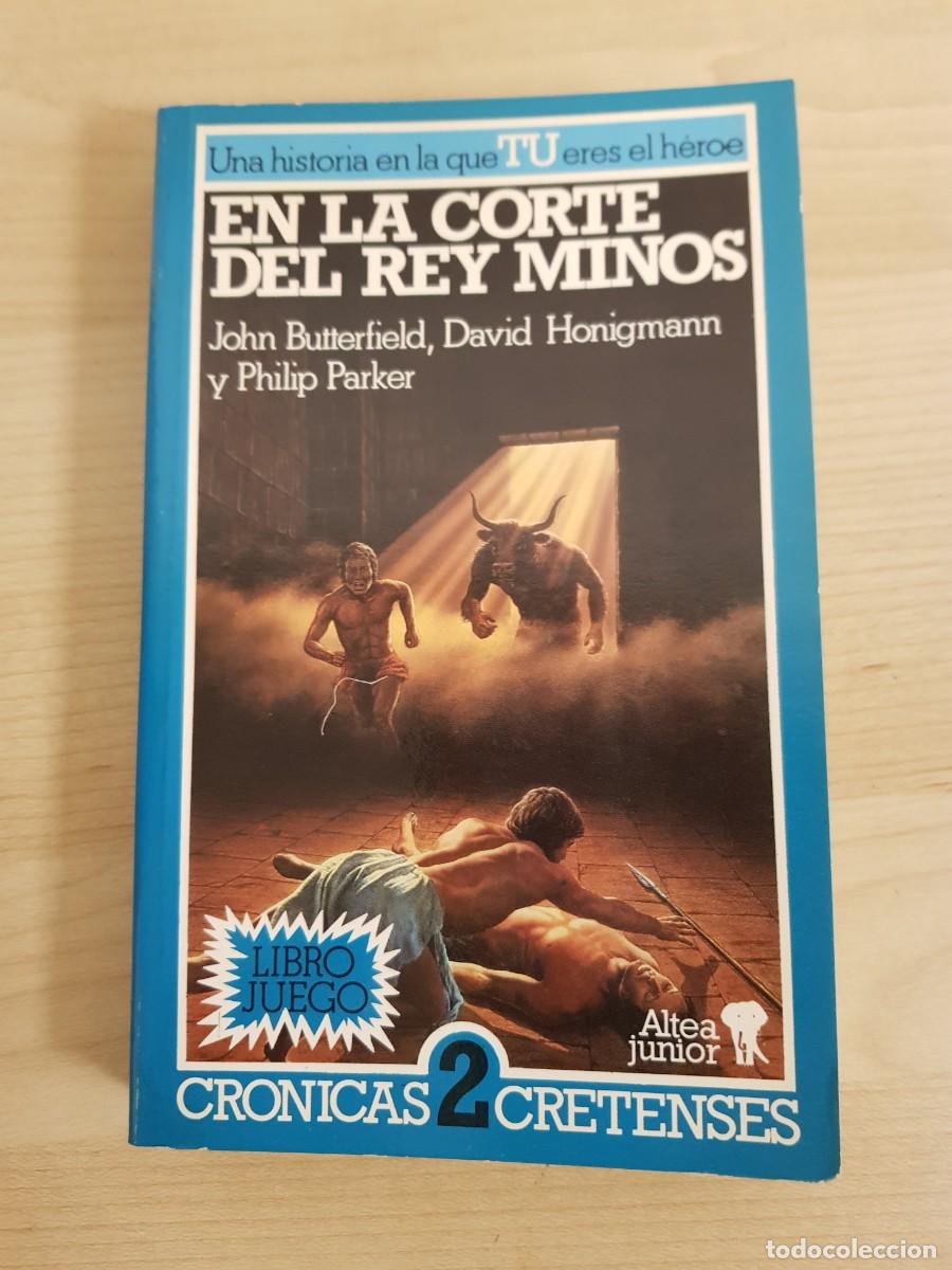 Libros de segunda mano: En La Corte del Rey Minos Cronicas Cretenses Altea Junior Primera Edicion 1987