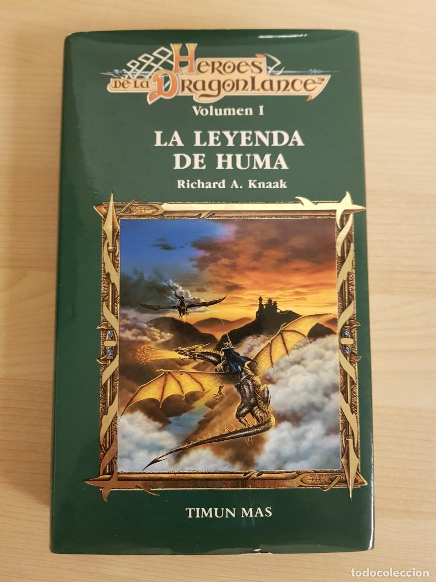 Libros de segunda mano: Heroes de la Dragon Lance La Leyenda de Hum Vol 1 Timun Mas 1&ordf; Edicion 1988
