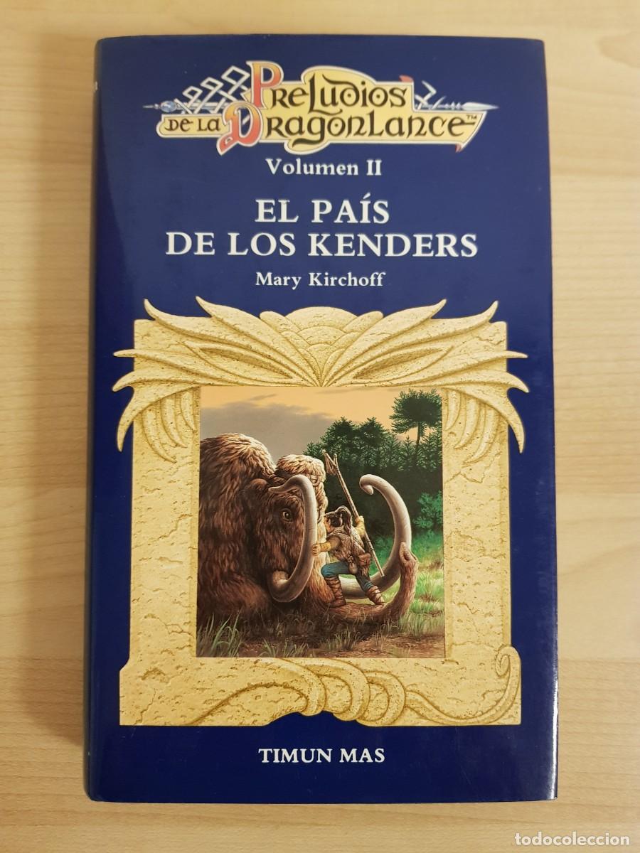 Libros de segunda mano: Preludios de la Dragon Lance El Pais de los Kenders Timun Mas 1&ordf; Edicion 1989