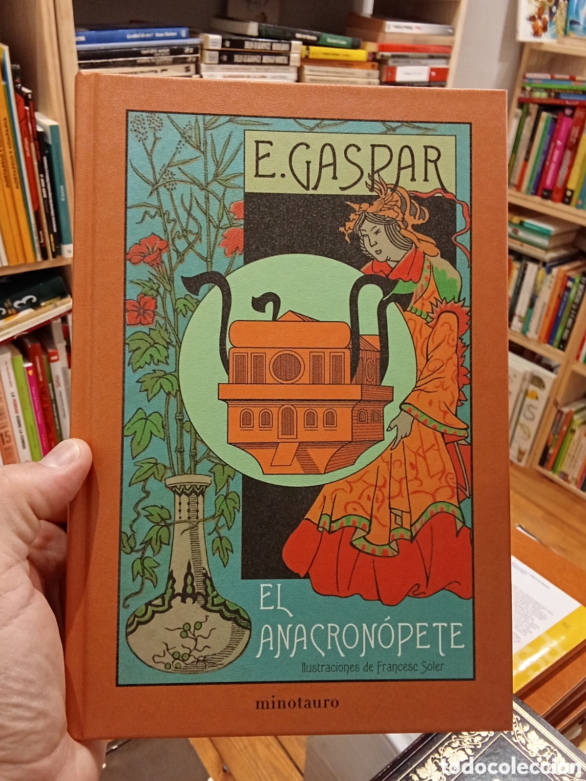 Libros de segunda mano: En anacronopete - Enrique Gaspar y Rimbau - Minotauro