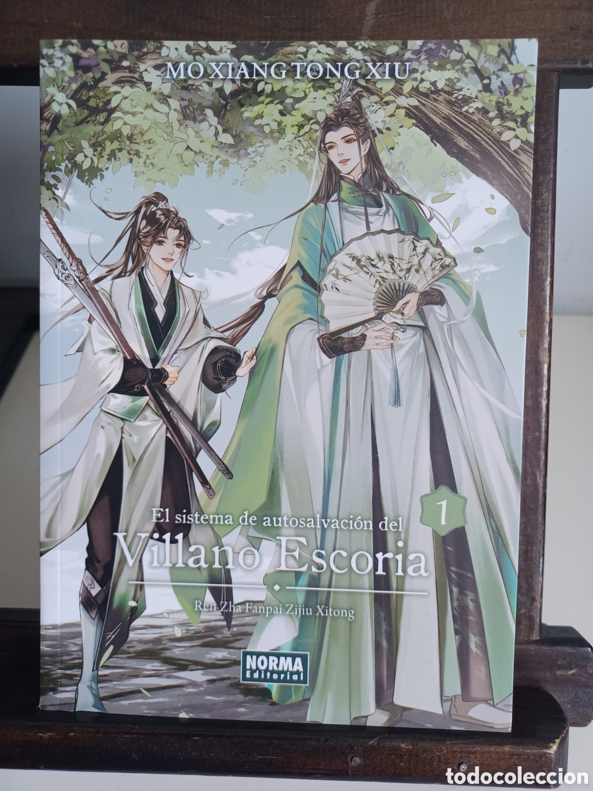 Libros de segunda mano: El sistema de autosalvaci&oacute;n del Villano Escoria/ Mo Xiang Tong Xiu/ Novela Danmei/ NUEVO A ESTRENAR