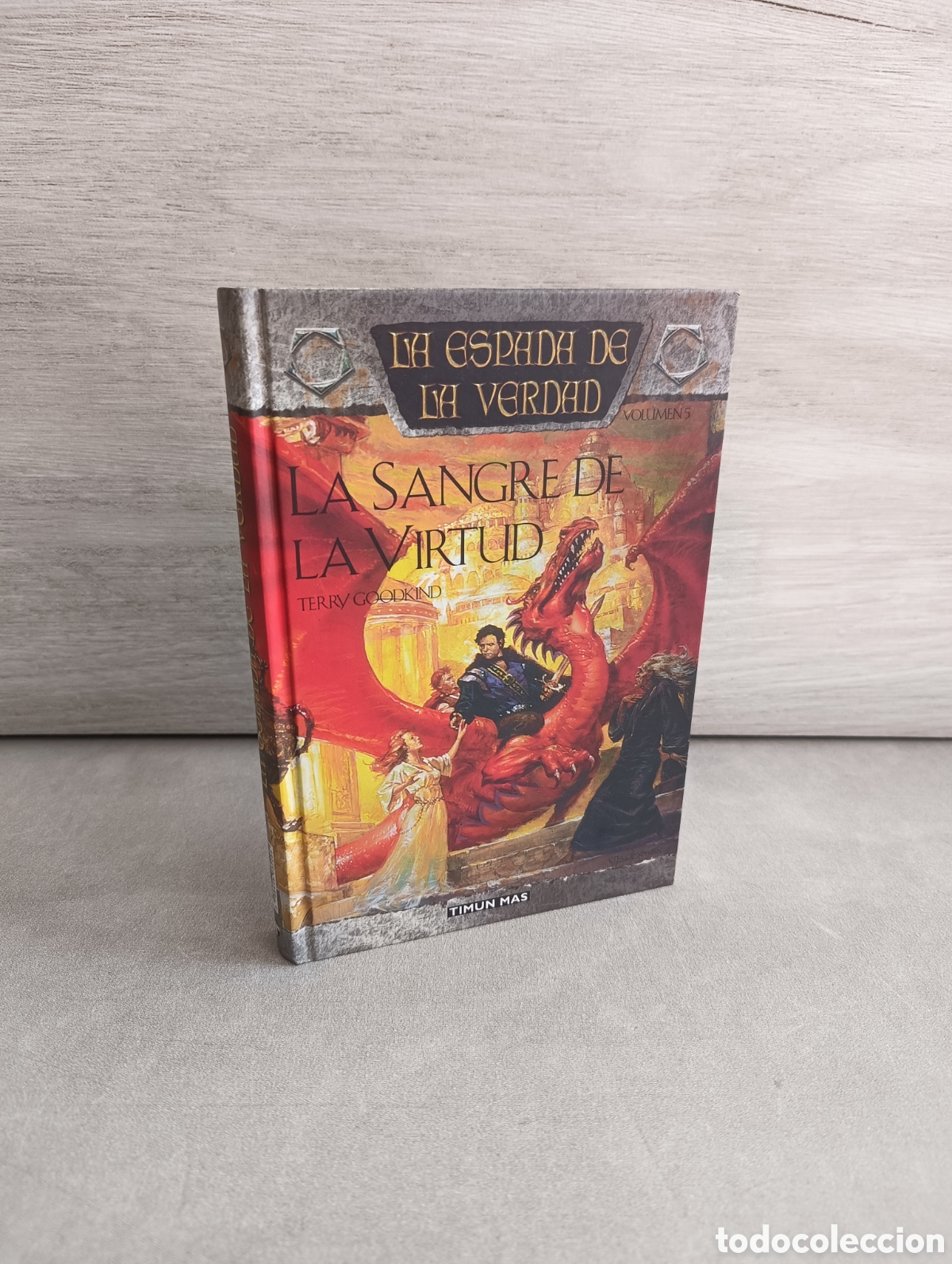 Libros de segunda mano: LA SANGRE DE LA VIRTUD: LA ESPADA DE LA VERDAD (VOL. 5) TERRY GOODKIND. Timun mas