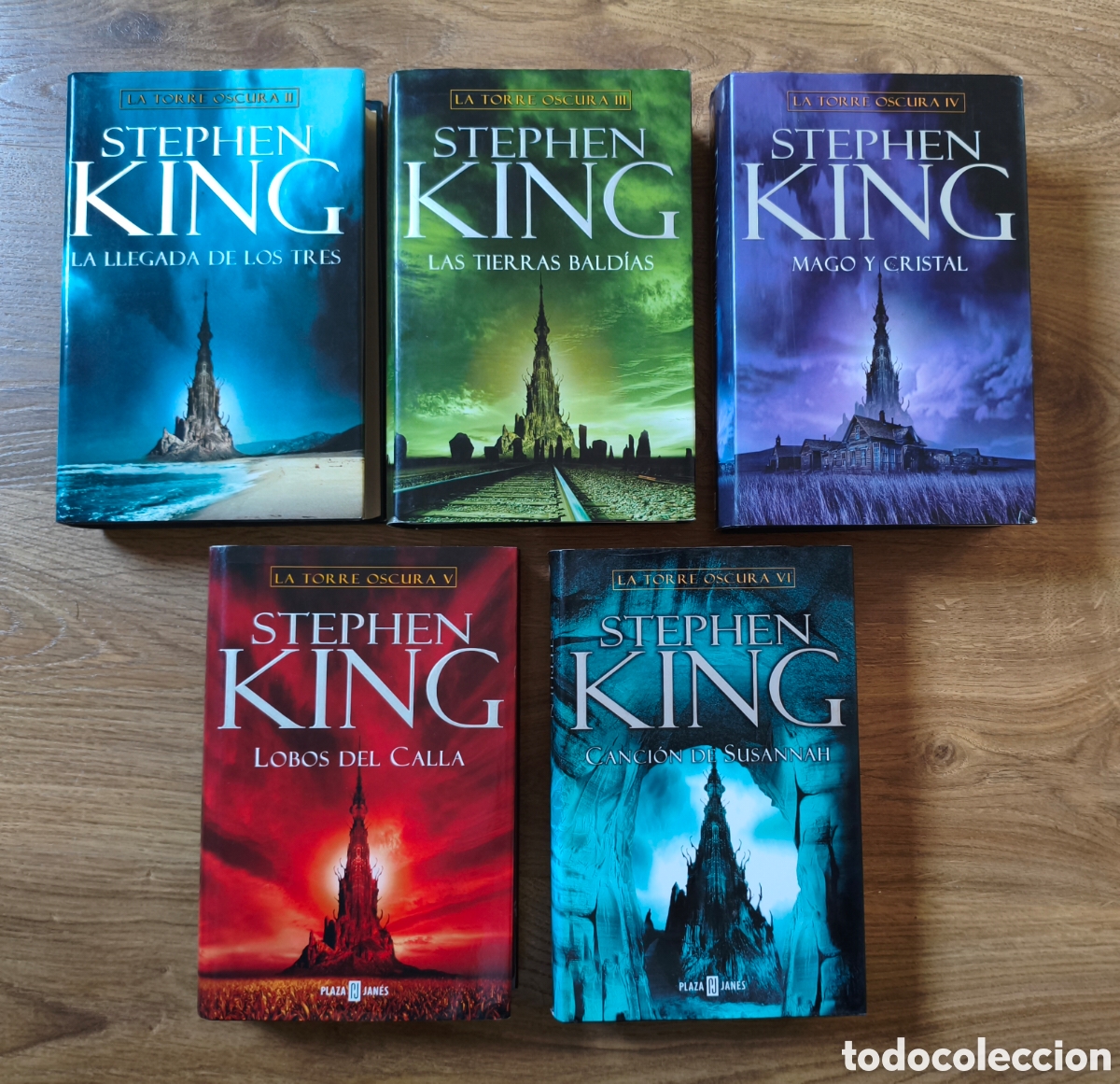 Libros de segunda mano: 982 - La Torre Oscura 2 al 6 de Stephen king