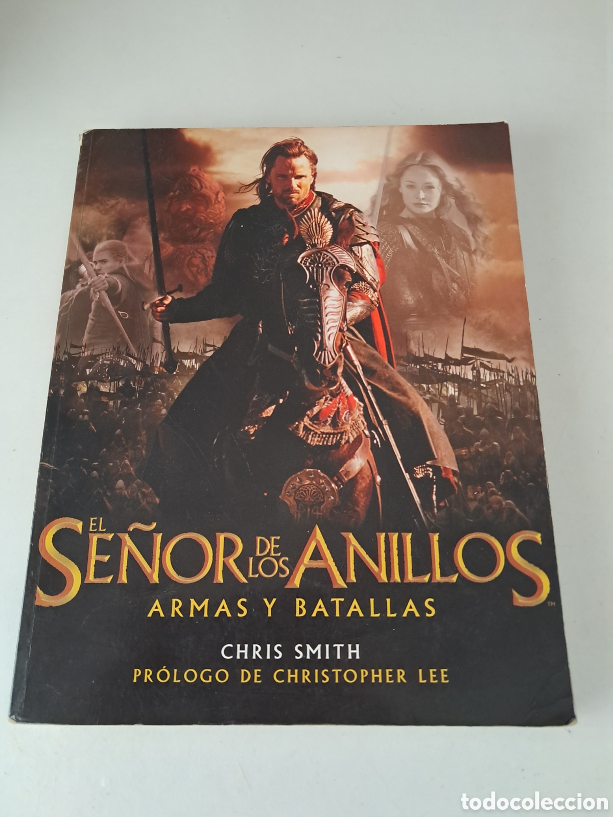 Second hand books: EL SE&Ntilde;OR DE LOS ANILLOS. ARMAS Y BATALLAS. CHRIS SMITH / CHRISTOPHER LEE. MINOTAURO
