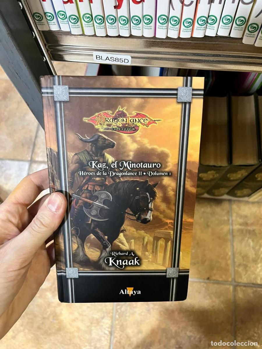 Libros de segunda mano: BLAS85D Kaz, el Minotauro. H&eacute;roes de la Dragonlance II, Vol. 1 &ndash; Richard A. Knaak &ndash; Altaya.