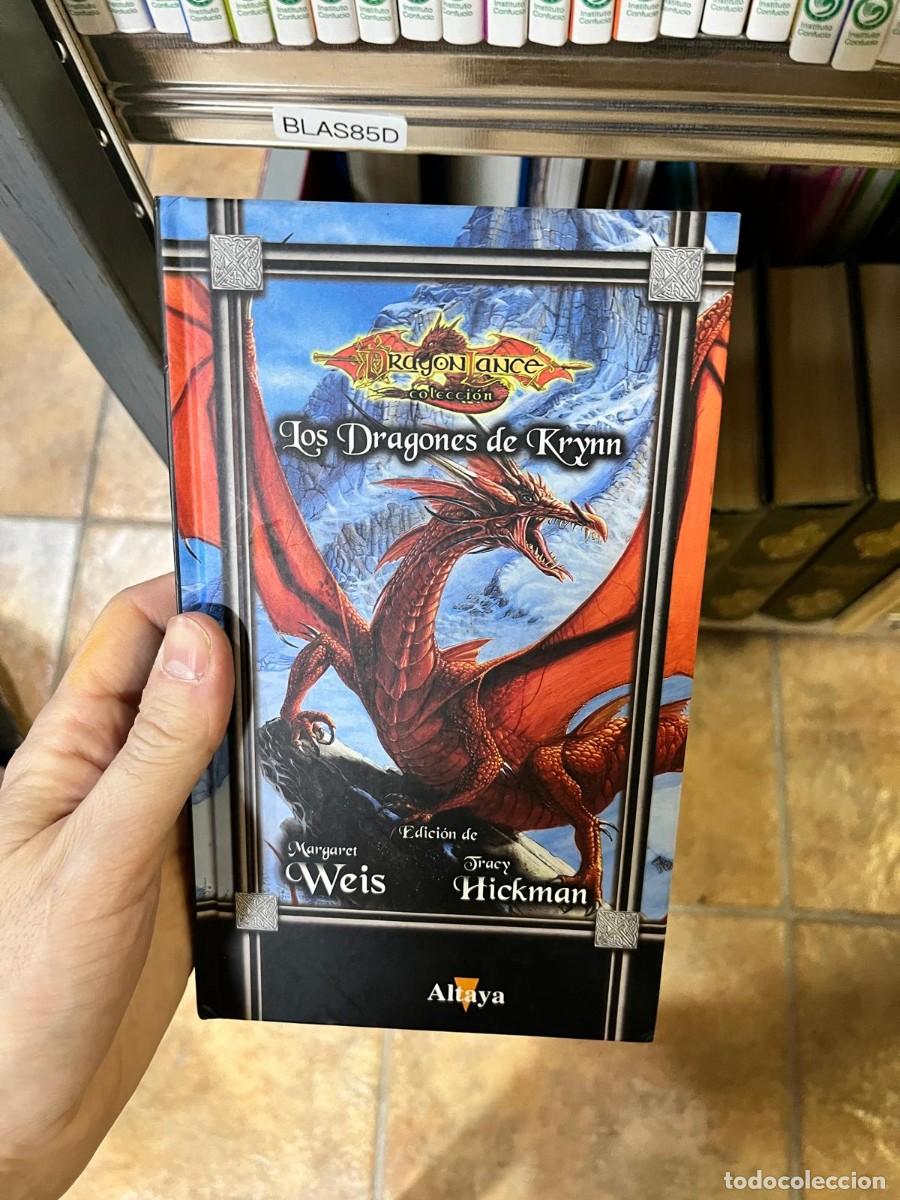 Libros de segunda mano: BLAS85D &ndash; Los Dragones de Krynn &mdash; Margaret Weis y Tracy Hickman (ed.). Altaya. Fantas&iacute;a (Dragonlance