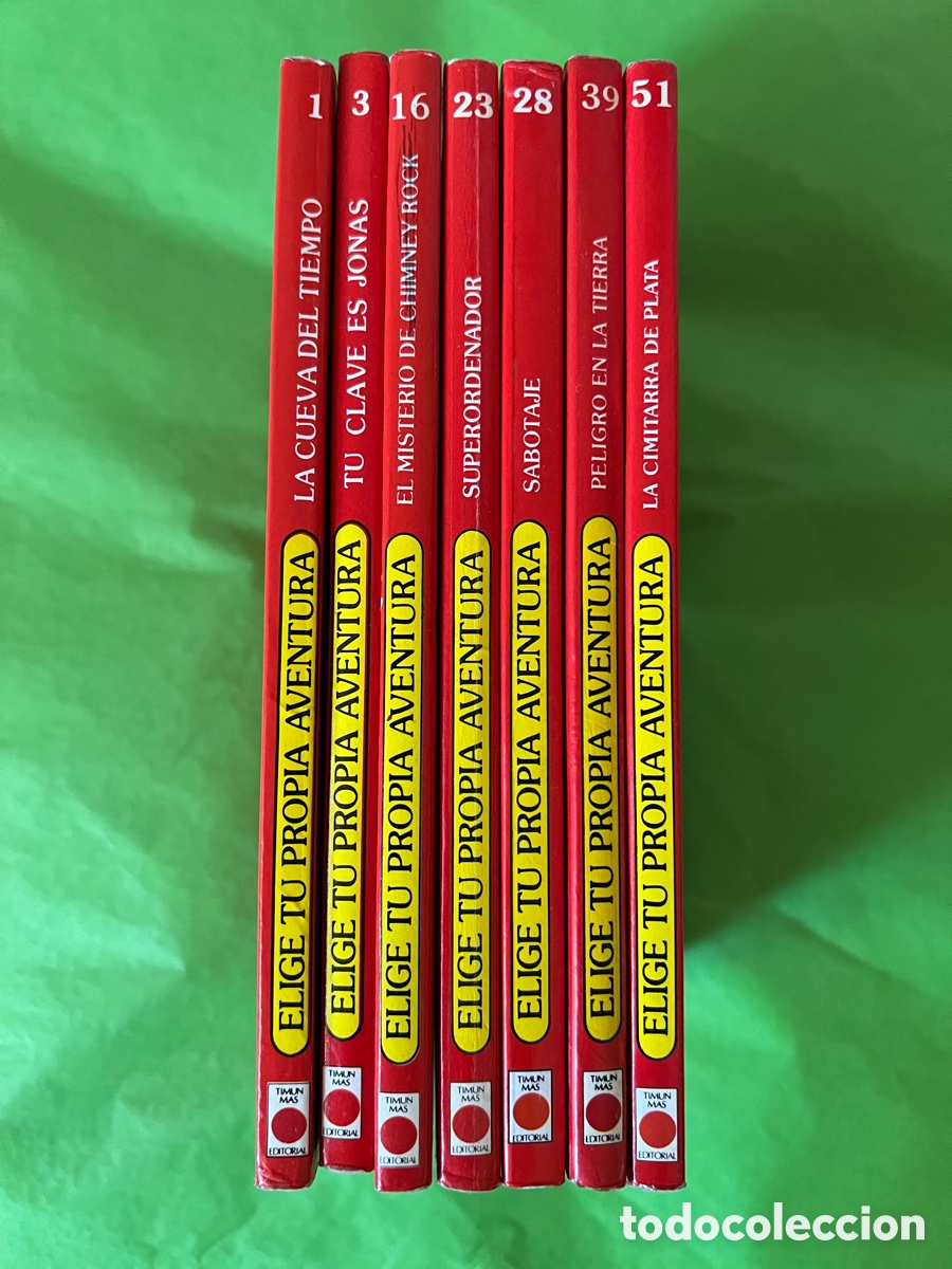 Gebrauchte B&uuml;cher: ELIGE TU PROPIA AVENTURA LOTE 7 LIBROS TIMUN MAS