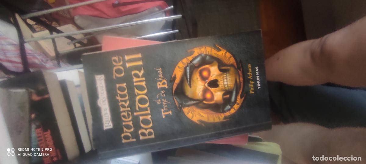 Libros de segunda mano: PUERTA DE BALDUR II, El trono SOMBRAS AMN, PHILIP ATHANS, REINOS OLVIDADOS, BALDUR'S GATE TIMUN MAS