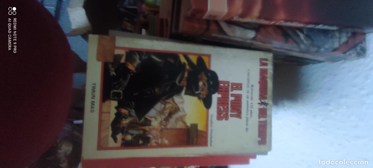 Libros de segunda mano: El Pony Express. Timun Mas. La Maquina del Tiempo.