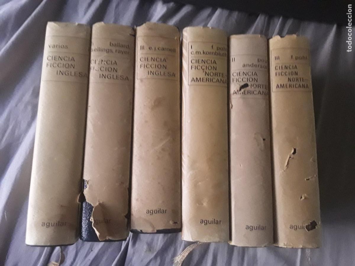 Livres d'occasion: Ciencia ficci&oacute;n inglesa y norteamericana (6 tom., completa) Aguilar