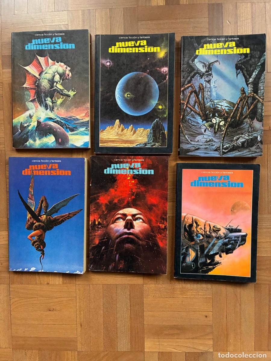 Libros de segunda mano: Lote 5 vol&uacute;menes de Nueva Dimensi&oacute;n