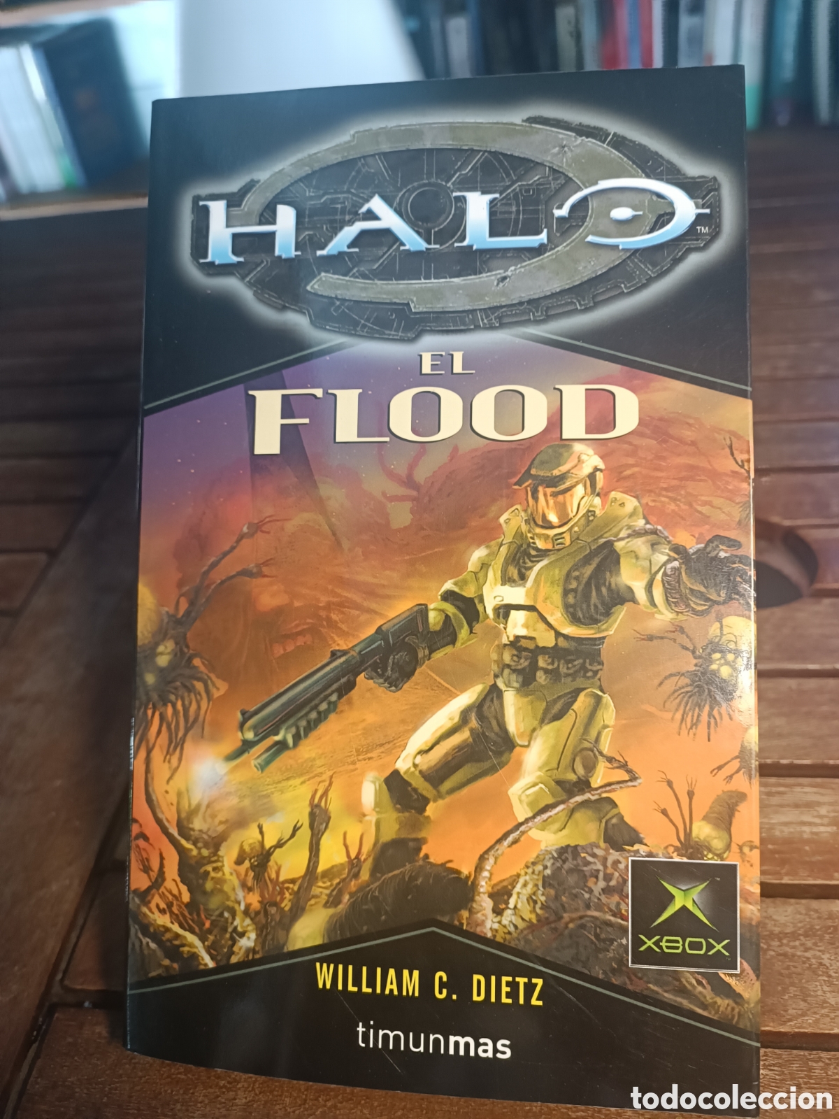 Libros de segunda mano: Halo: El Flood. William C. Dietz. TIMUN MAS 2009 - 1RA EDICI&Oacute;N - CIENCIA FICCI&Oacute;N XBOX 360