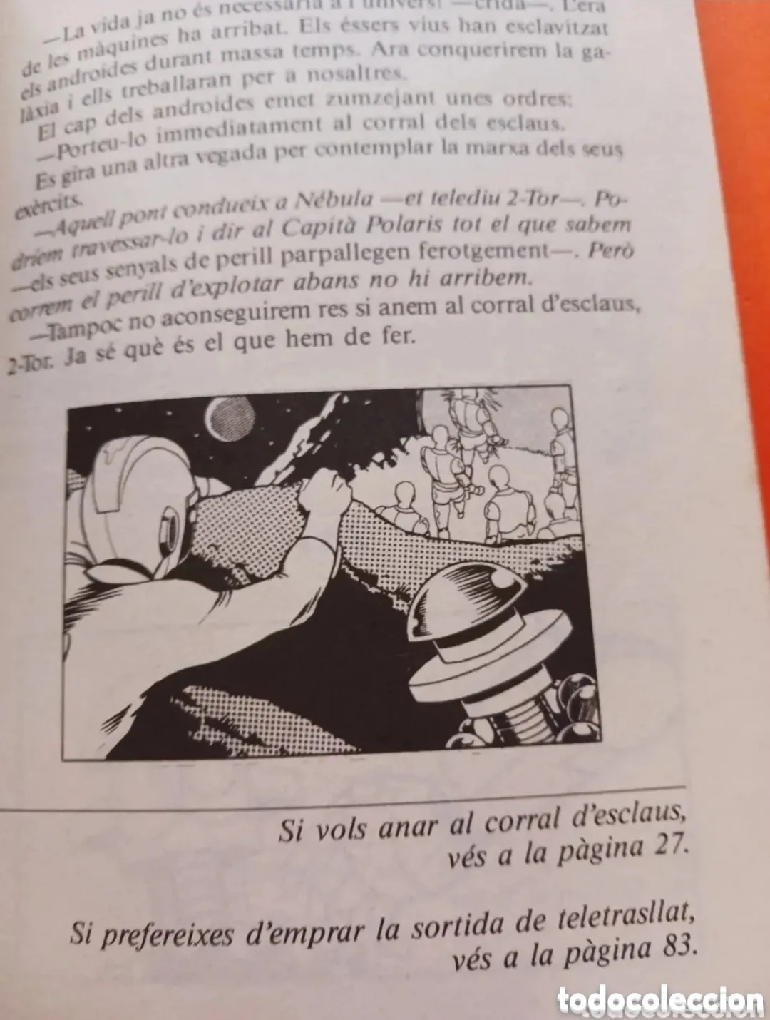 Libros de segunda mano: La invasi&oacute; androide. En Catal&aacute;n. Libro - Foto 4