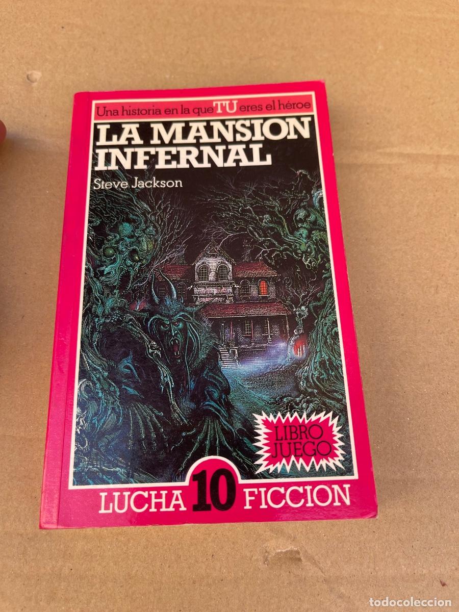 Libri di seconda mano: La mansi&oacute;n infernal - Steve Jackson - Lucha-Ficci&oacute;n n&ordm;10 - Altea Junior PERCECTO DE MI COLECCI&Oacute;N