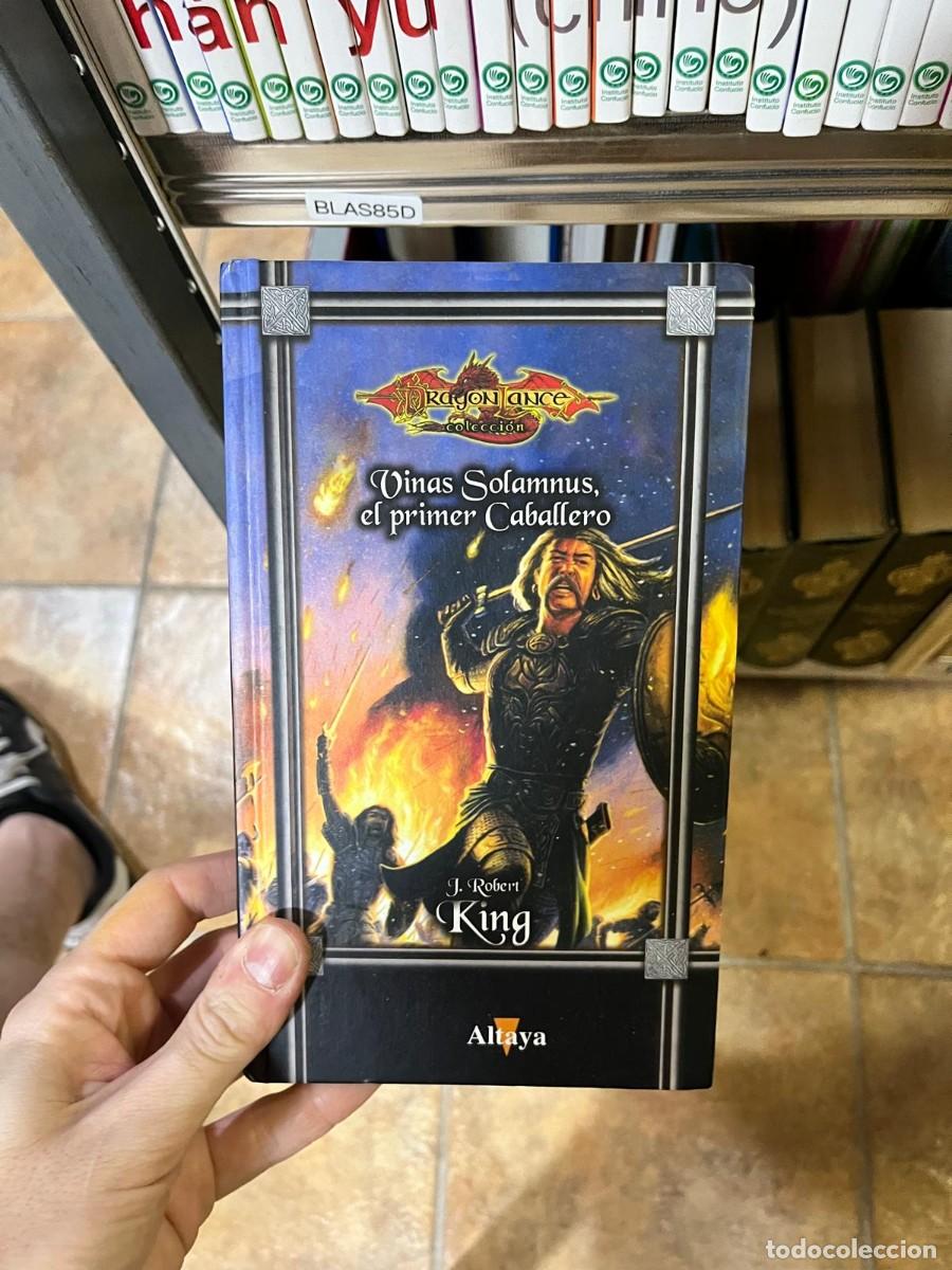 Libros de segunda mano: BLAS85D &ndash; Vinas Solamnus, el primer Caballero &mdash; J. Robert King. Altaya. Fantas&iacute;a (Dragonlance).