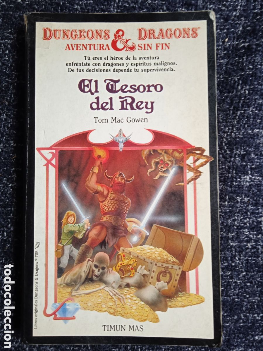 Second hand books: DUNGEONS & DRAGONS AVENTURA SIN FIN N&ordm; 9 EL TESORO DEL REY -ED. TIMUN MAS