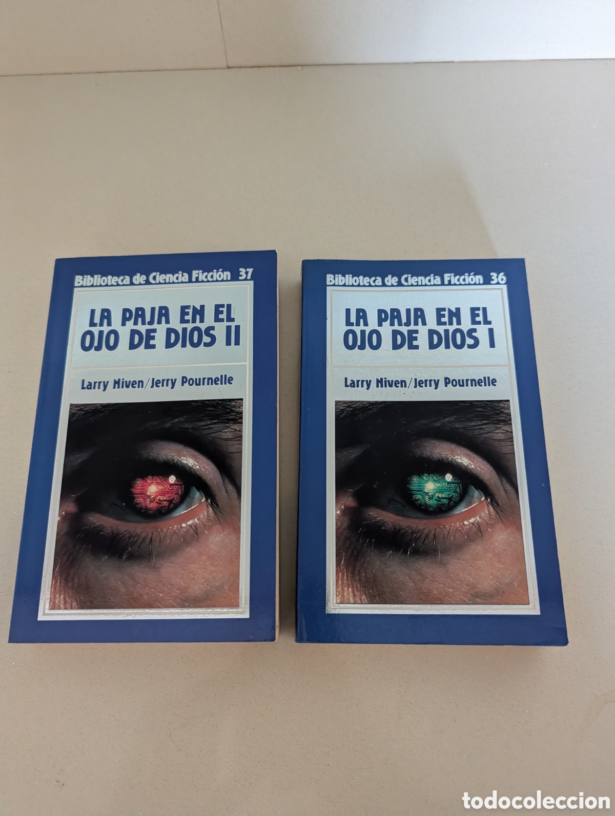 Libros de segunda mano: La paja en el ojo de dios i y ii orbis ciencia ficci&oacute;n niven