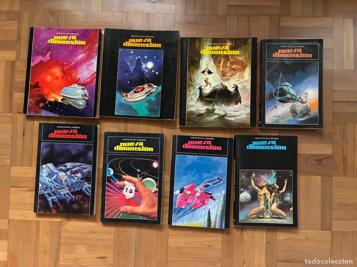 Libros de segunda mano: Lote 8 vol&uacute;menes Nueva dimensi&oacute;n 76, 77, 78, 130, 132, 133, 134,135. Ediciones Dronte