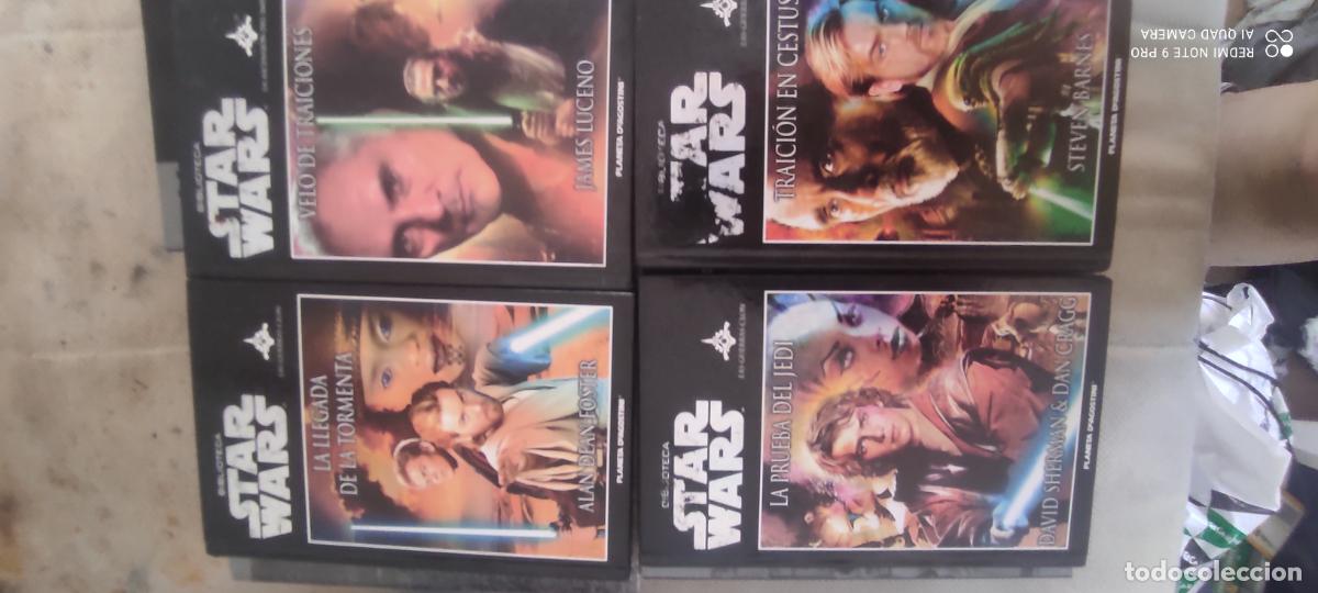 Libros de segunda mano: Pack 4 Star Wars - La Guerra de las Galaxias - libro cf fantasia