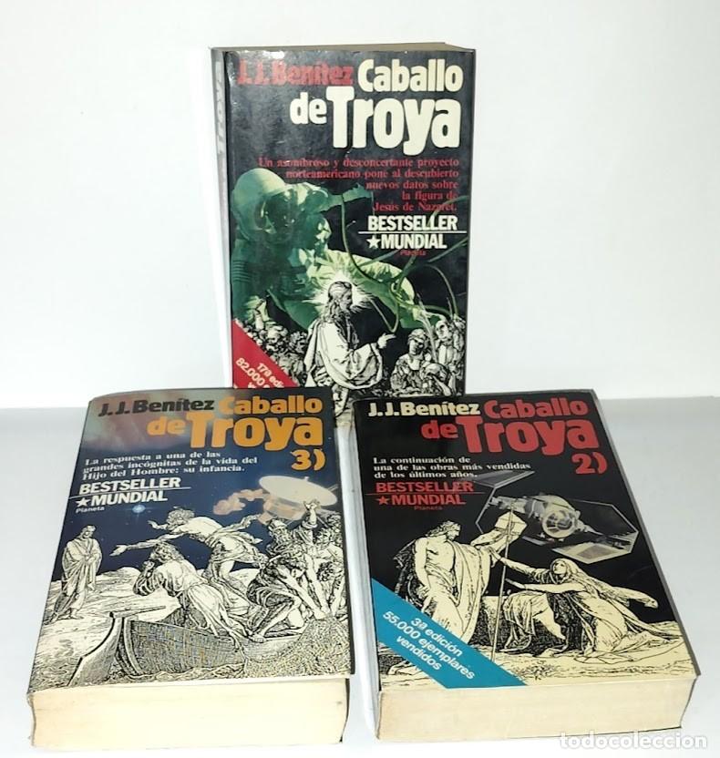 Libros de segunda mano: Caballo de Troya 1, 2 , 3 - 17&ordf; edici&oacute;n 1985 / 3&ordf; edici&oacute;n 1986 / 1&ordf; edici&oacute;n 1987 - Editorial Planeta