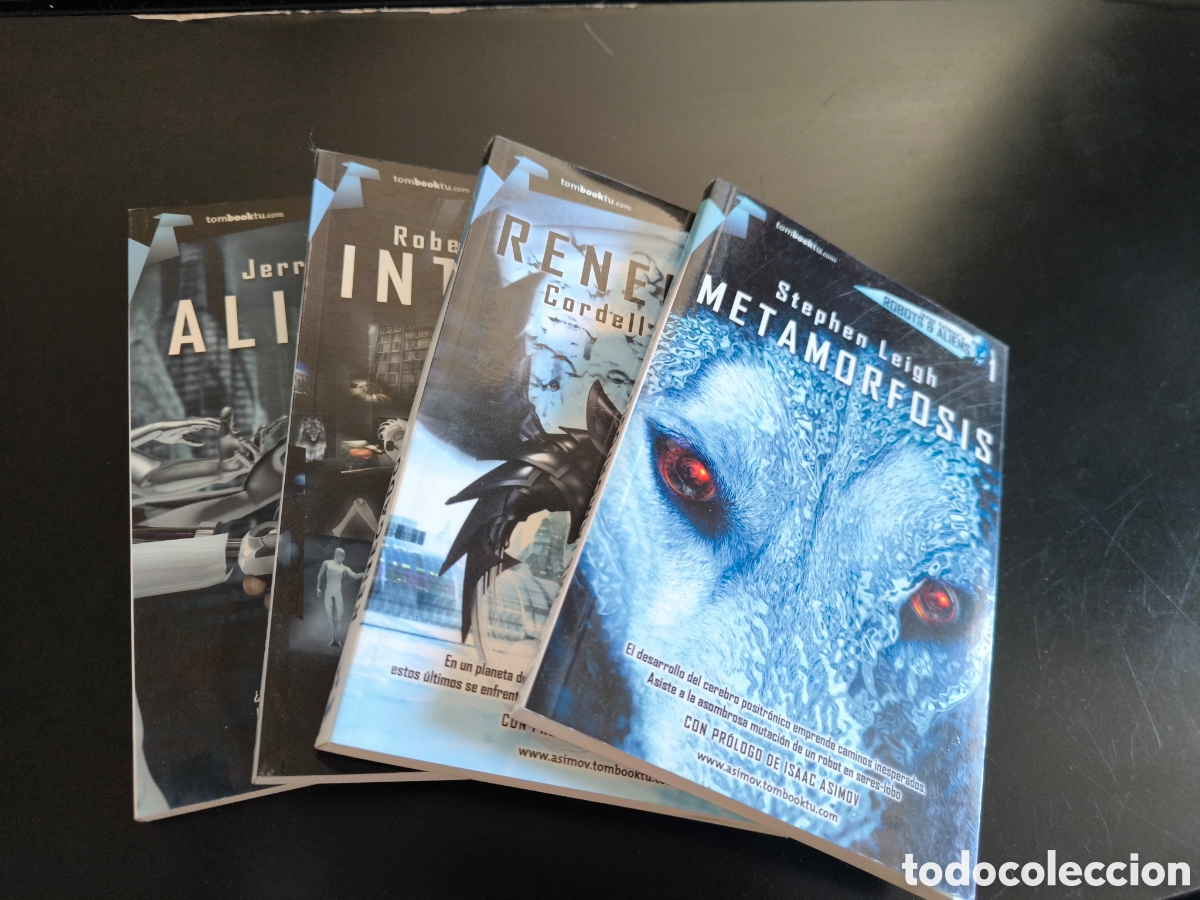 Libros de segunda mano: Robots & aliens. Serie 4 tomos