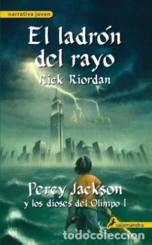 Libros de segunda mano: El Ladr&oacute;n del Rayo - Rick Riordan - Salamandra Infantil y Juvenil - Percy Jackson y los Dioses, N&ordm; 1
