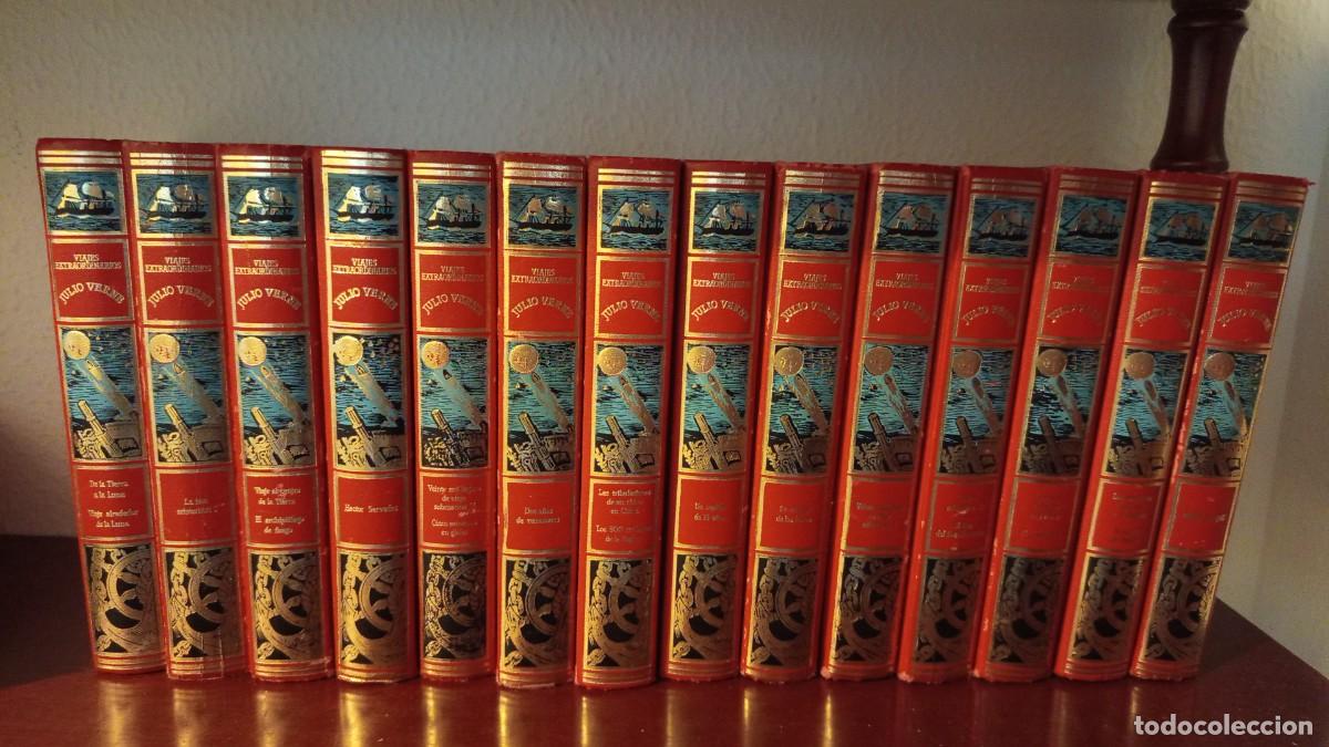 Libros de segunda mano: Coleccion julio verne a&ntilde;os 70