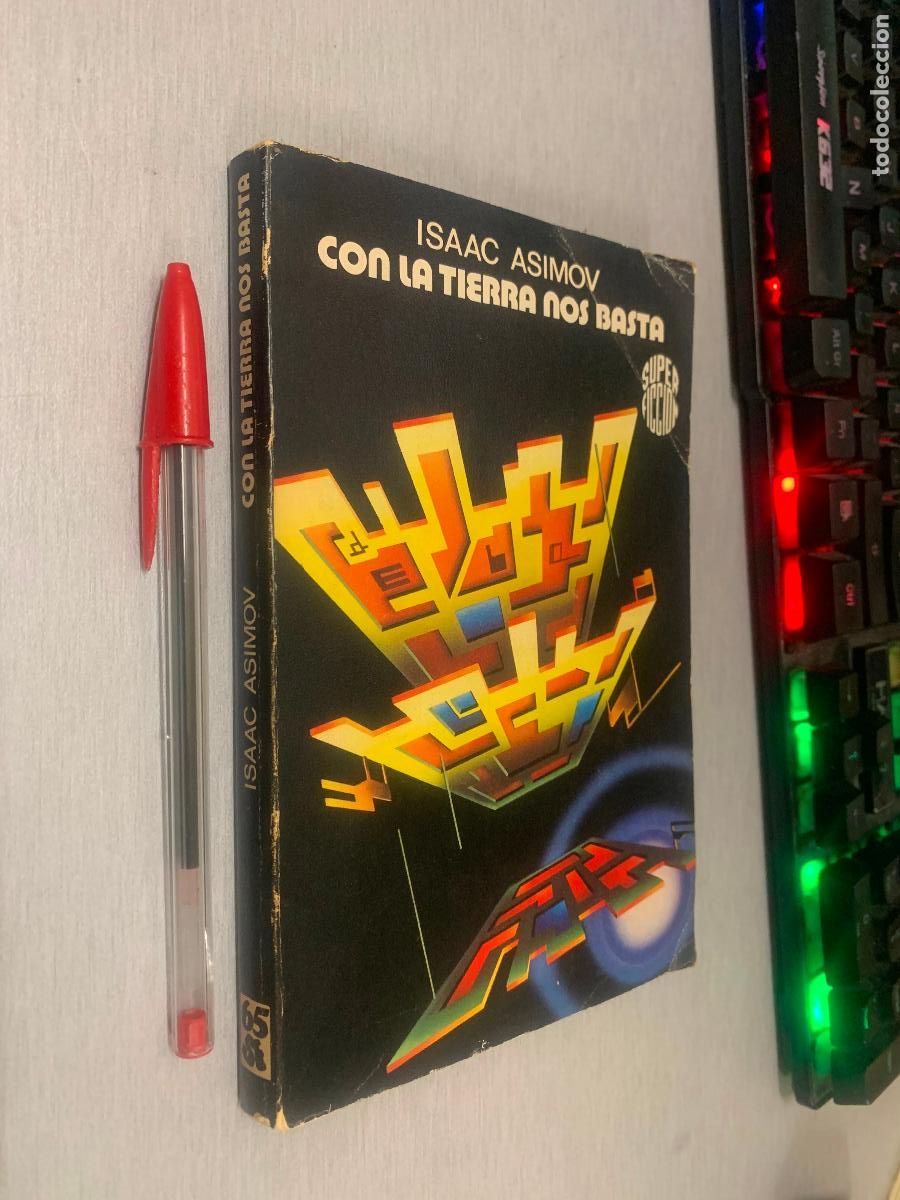 Libros de segunda mano: CON LA TIERRA NOS BASTA / ISAAC ASIMOV / S&Uacute;PER FICCI&Oacute;N - ED. MART&Iacute;NENZ ROCA 1981