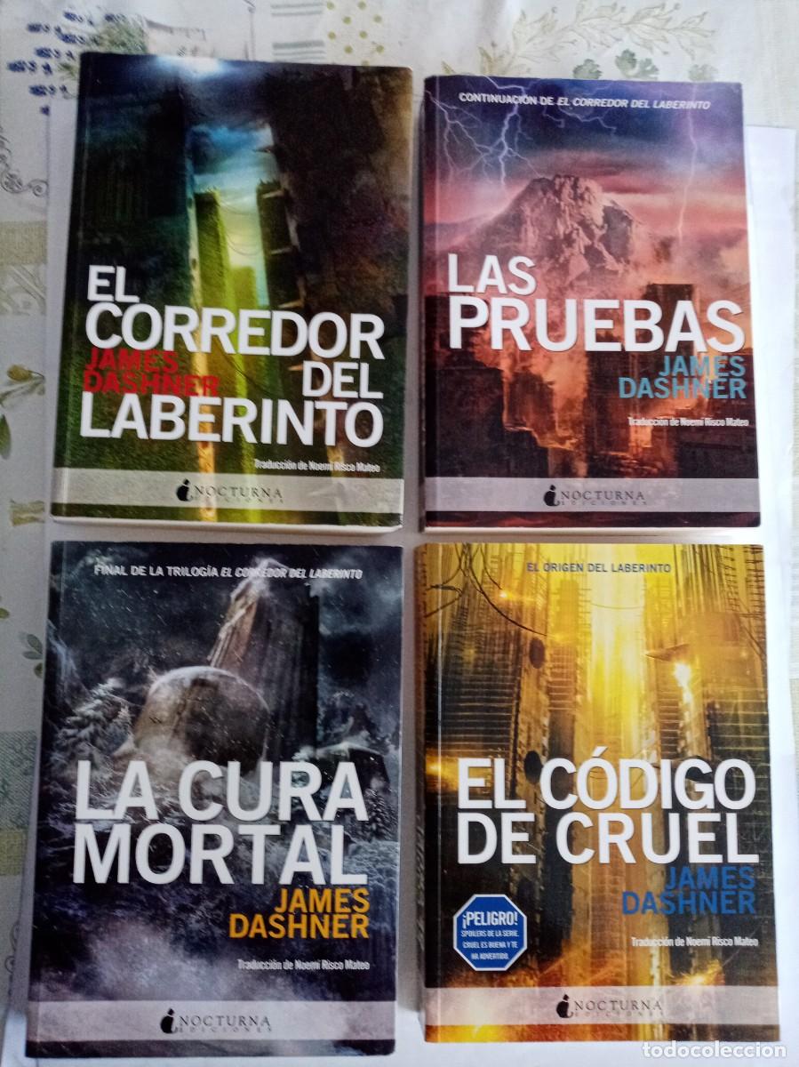 Libros de segunda mano: EL CORREDOR DEL LABERINTO ( 4 VOL.). James Dashner ( NOCTURNA )